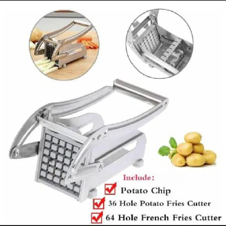 Stainless Steel Chips Making Machine for French Fries Potato Cutter Slicer